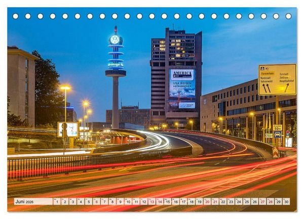 Produktbild: Hannover ist bunt (Tischkalender 2026 DIN A5 quer), CALVENDO Monatskalender