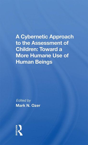 Produktbild: A Cybernetic Approach To The Assessment Of Children