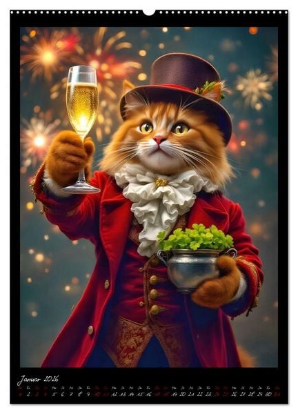 Produktbild: Gloria Victoria (hochwertiger Premium Wandkalender 2026 DIN A2 hoch), Kunstdruck in Hochglanz