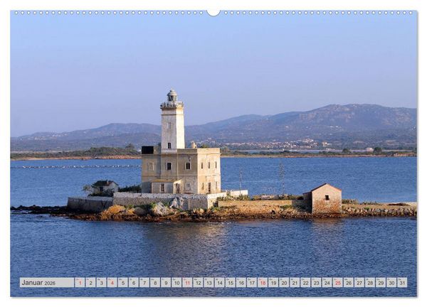 Produktbild: SARDINIEN - SARDEGNA (hochwertiger Premium Wandkalender 2026 DIN A2 quer), Kunstdruck in Hochglanz