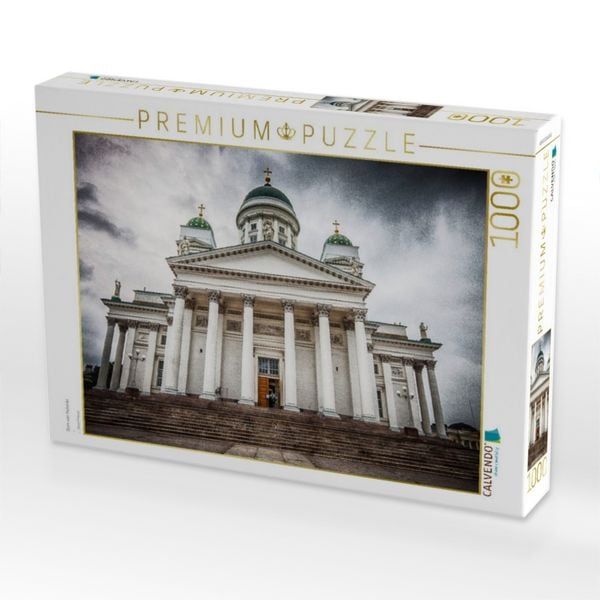 Produktbild: CALVENDO Puzzle Dom von Helsinki | 1000 Teile Lege-Gr&ouml;&szlig;e 64x48cm Foto-Puzzle f&uuml;r gl&uuml;ckliche Stunden