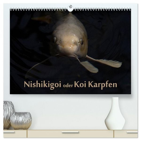 Produktbild: Nishikigoi oder Koi Karpfen (hochwertiger Premium Wandkalender 2026 DIN A2 quer), Kunstdruck in Hochglanz