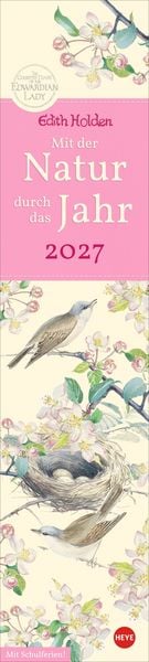 Produktbild: Edith Holden: Mit der Natur durchs Jahr Kalender 2027