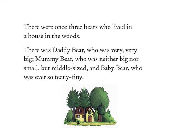Produktbild: Axel Scheffler's Fairy Tales: Goldilocks and the Three Bears
