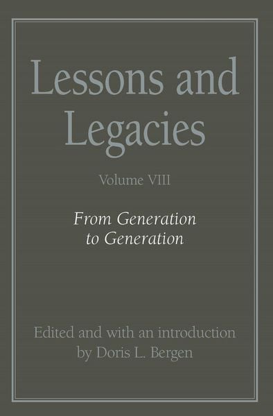 Produktbild: Lessons and Legacies VIII: From Generation to Generation
