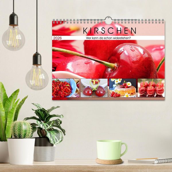 Produktbild: Kirschen. Wer kann da schon widerstehen? (Wandkalender 2026 DIN A4 quer), CALVENDO Monatskalender