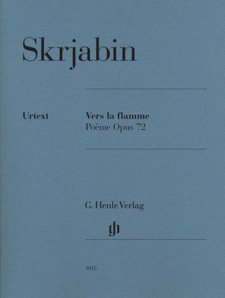 Produktbild: Alexander Skrjabin - Vers la flamme, Po&egrave;me op. 72