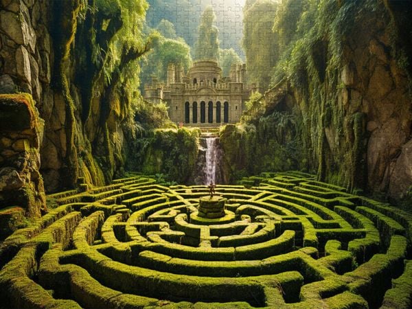 Produktbild: CALVENDO Puzzle Ein Motiv aus dem Kalender Labyrinth Universum | 2000 Teile Lege-Gr&ouml;&szlig;e 90x67cm Foto-Puzzle f&uuml;r gl&uuml;ckliche Stunden