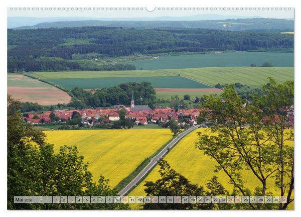 Produktbild: Das Eichsfeld - idyllisch, historisch, wundersch&ouml;n (Wandkalender 2026 DIN A2 quer), CALVENDO Monatskalender