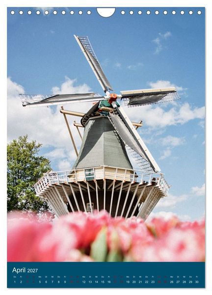 Produktbild: Erlebnis Windm&uuml;hle (Wandkalender 2027 DIN A4 hoch), CALVENDO Monatskalender