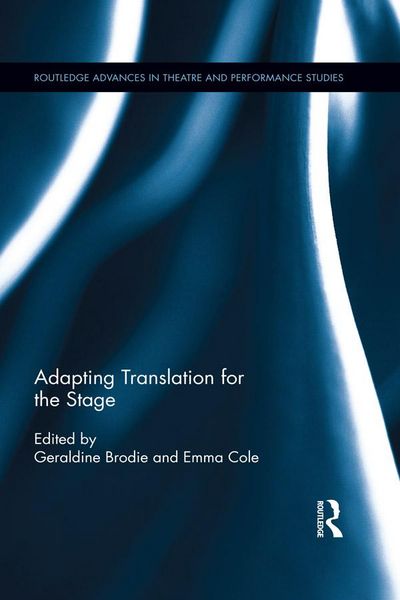 Produktbild: Adapting Translation for the Stage