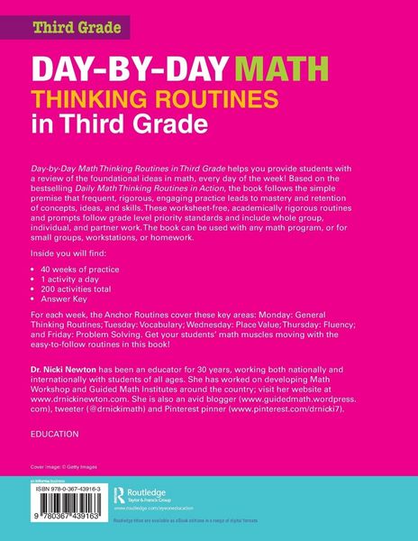 Produktbild: Day-by-Day Math Thinking Routines in Third Grade