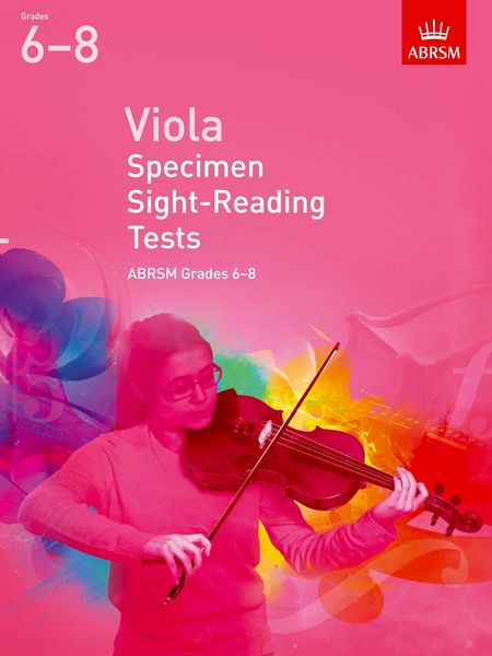 Produktbild: Viola Specimen Sight-Reading Tests, ABRSM Grades 6-8