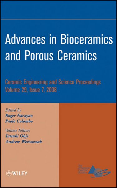 Produktbild: Advances in Bioceramics and Porous Ceramics, Volume 29, Issue 7
