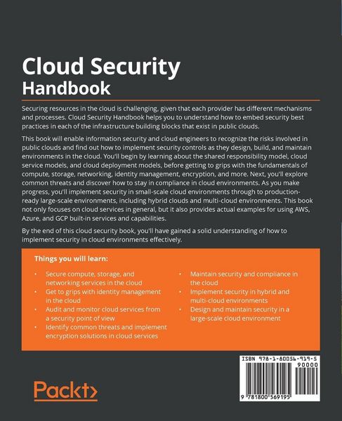 Produktbild: Cloud Security Handbook