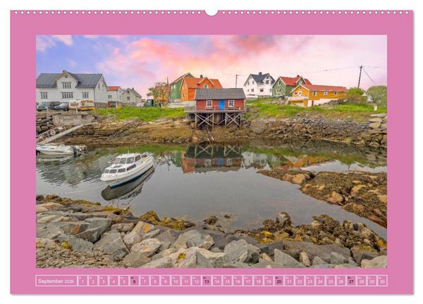 Produktbild: Lofoten - Norwegens Juwelen (hochwertiger Premium Wandkalender 2026 DIN A2 quer), Kunstdruck in Hochglanz