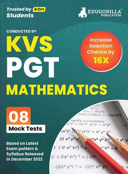 Produktbild: KVS PGT Mathematics Exam Prep Book 2023 (Subject Specific)