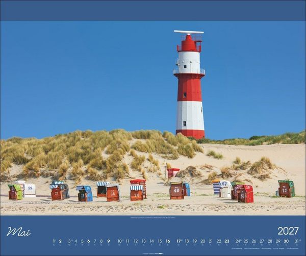 Produktbild: Nordsee Kalender 2027
