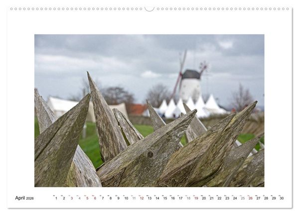 Produktbild: D&auml;nemark - Flensborg Fjord und Inselwelt (hochwertiger Premium Wandkalender 2026 DIN A2 quer), Kunstdruck in Hochglanz