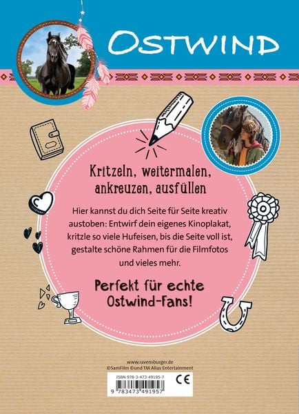 Produktbild: Ostwind: Mein Kritzelbuch