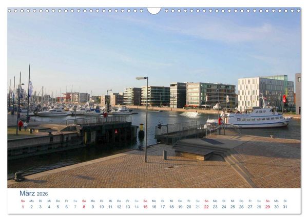 Produktbild: Bremerhaven 2026. Impressionen aus den Havenwelten (Wandkalender 2026 DIN A3 quer), CALVENDO Monatskalender