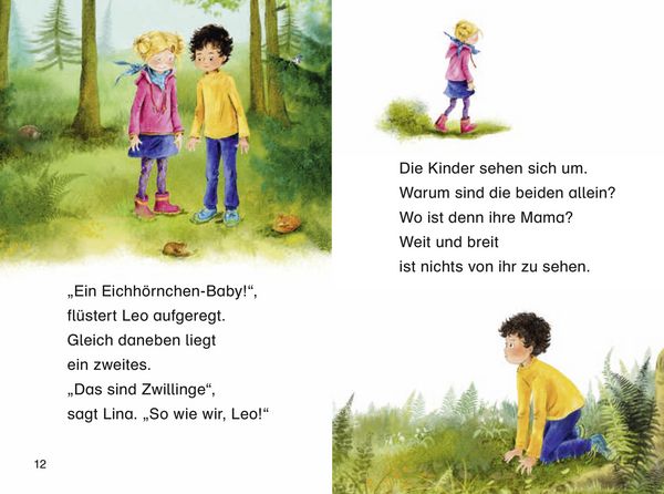 Produktbild: Duden Leseprofi &ndash; Rettung f&uuml;r die Eichh&ouml;rnchen, 1. Klasse