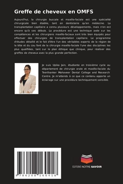 Produktbild: Greffe de cheveux en OMFS