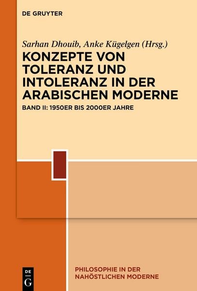 Produktbild: Konzepte von Toleranz und Intoleranz in der arabischen Moderne