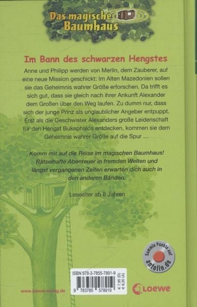 Produktbild: Im Bann des schwarzen Hengstes / Das magische Baumhaus Band 47