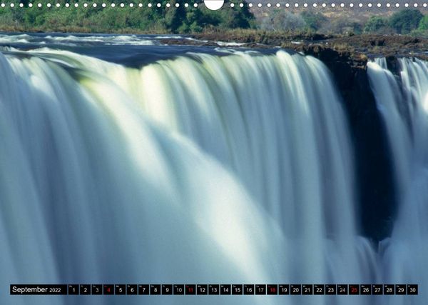 Produktbild: Victoria Wasserf&auml;lle (Wandkalender 2022 DIN A3 quer)