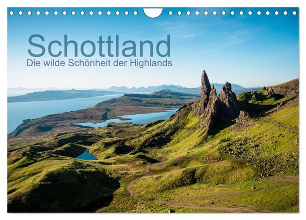 Schottland - Die wilde Schönheit der Highlands (Wandkalender 2025 DIN A4 quer), CALVENDO Monatskalender