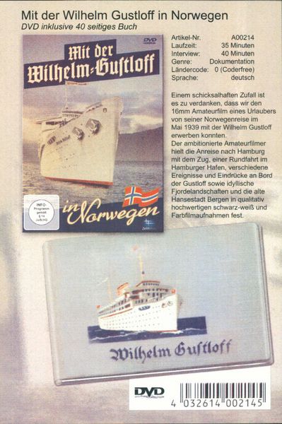 Produktbild: Mit der Wilhelm Gustloff in Norwegen (inkl. Buch)