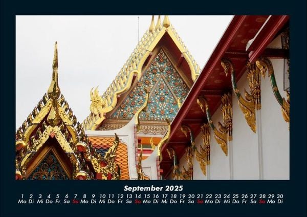 Produktbild: Tempel 2025 Fotokalender DIN A4