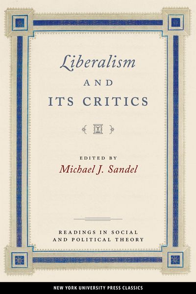 Produktbild: Liberalism and Its Critics