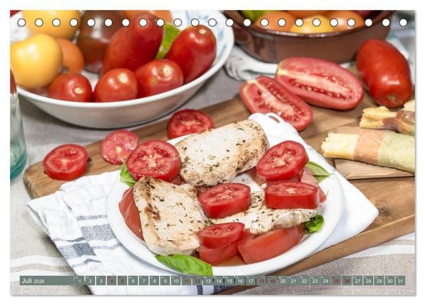 Produktbild: Historische Tomaten - Alte Sch&auml;tze neu entdeckt (Tischkalender 2026 DIN A5 quer), CALVENDO Monatskalender