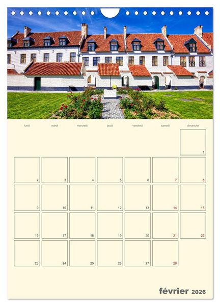 Produktbild: Comt&eacute; belge de Flandre (Calendrier mural 2026 DIN A4 horizontal), CALVENDO calendrier mensuel