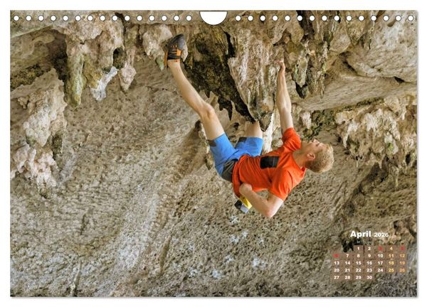 Produktbild: Bouldern: Klettern extrem (Wandkalender 2026 DIN A4 quer), CALVENDO Monatskalender