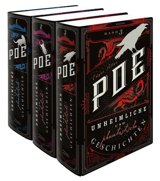 Produktbild: Edgar Allan Poe, Unheimliche und phantastische Geschichten (3 B&auml;nde)