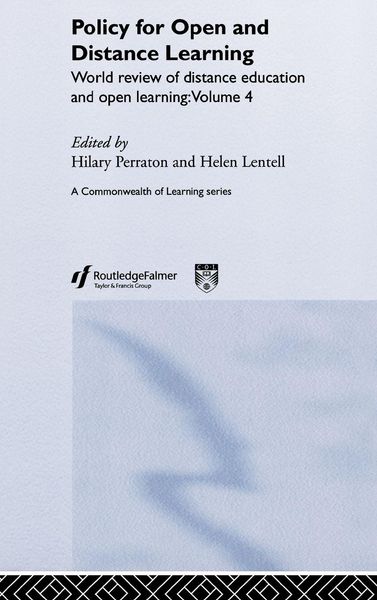 Produktbild: Policy for Open and Distance Learning