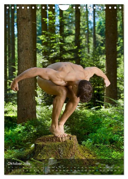 Produktbild: Naturburschen Deluxe (Wandkalender 2026 DIN A4 hoch), CALVENDO Monatskalender