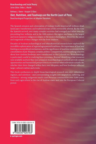 Produktbild: Diet, Nutrition, and Foodways on the North Coast of Peru