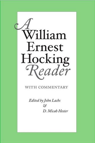 Produktbild: A William Ernest Hocking Reader