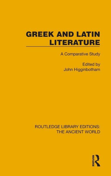 Produktbild: Greek and Latin Literature
