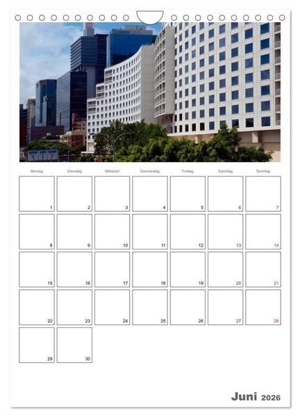 Produktbild: SYDNEY Terminplaner (Wandkalender 2026 DIN A4 hoch), CALVENDO Monatskalender