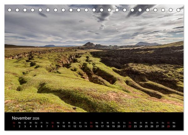 Produktbild: Faszination Island (Tischkalender 2026 DIN A5 quer), CALVENDO Monatskalender