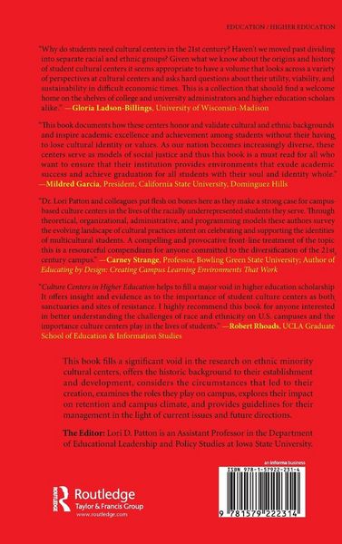 Produktbild: Culture Centers in Higher Education