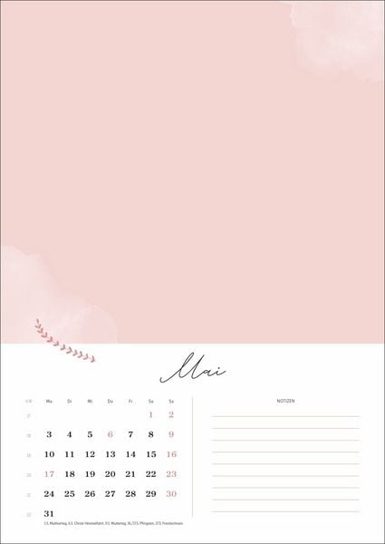 Produktbild: Kreativkalender Gl&uuml;cksmomente A4 2027