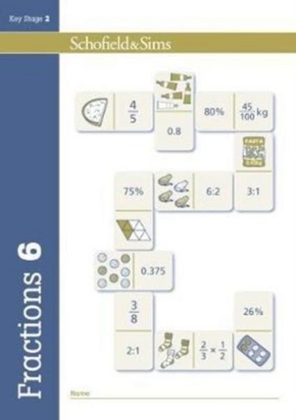 Produktbild: Fractions, Decimals and Percentages Book 6 (Year 6, Ages 10-11)