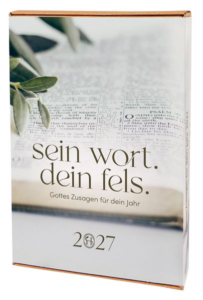 Produktbild: Sein Wort. Dein Fels. 2027