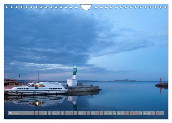 Produktbild: Hausbooturlaub Frankreich - Canal du Midi (Wandkalender 2026 DIN A4 quer), CALVENDO Monatskalender